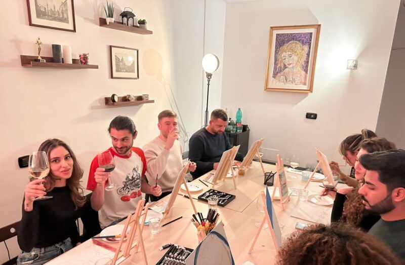 Rome: Painting Class with Unlimited Wine - The Sum Up