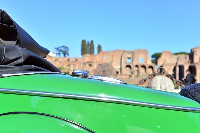 Rome Panoramic Tour by Vintage Classic Cabriolet Car or Vintage Minibus - FAQs