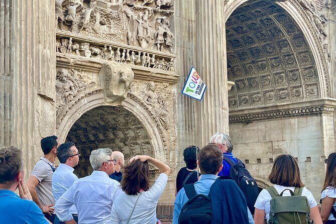 Rome Panoramic Views tour Roman Forum, Palatine Hill, Colosseum - Arch of Titus and Other Monuments