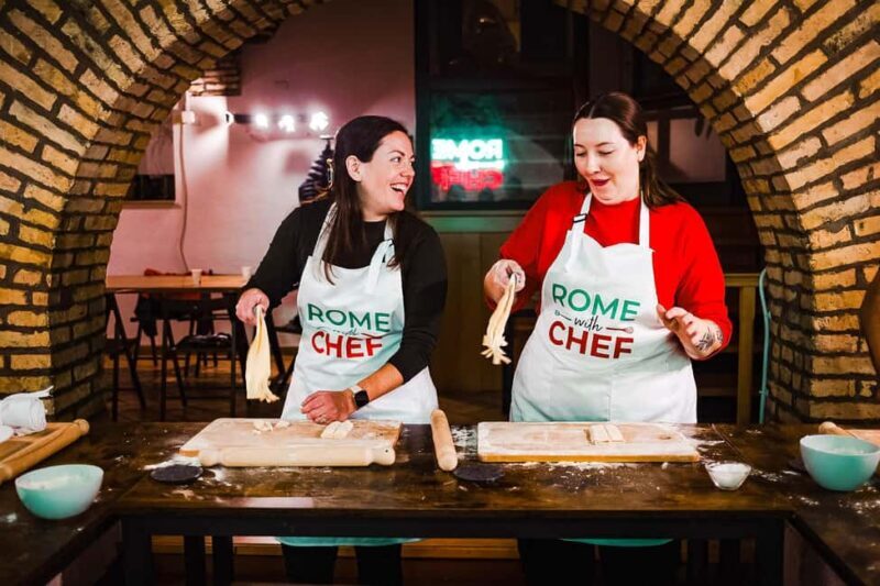 Rome: Pasta Class with 3 Spritz or Tiramisu by the Colosseum - Key Points