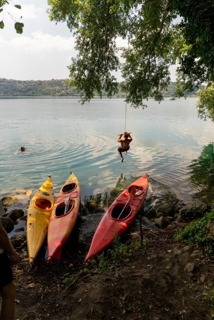 Rome: Popes' Lake, Kayak Tour with Swimming & Roman Pizza - FAQ