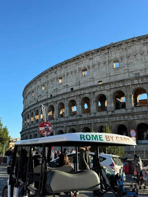 Rome: Private Golf Cart Tour in 3hours with Food Tasting - Exploring Rome: A Private Golf Cart Tour with Food Tasting