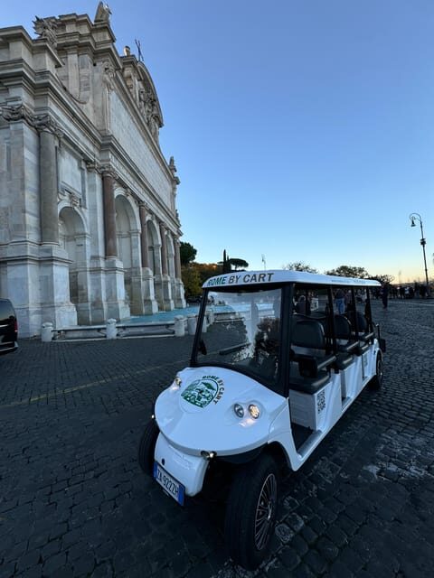 Rome: Private Golf Cart Tour in 3hours with Food Tasting - What’s Included and What’s Not