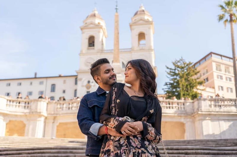 Rome: Private photoshoot at the Trevi Fountain Golden Hour - The Sum Up