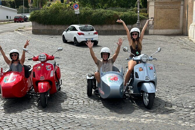 Rome Private Tour in a Vintage Vespa Sidecar Style for 90 Minutes - FAQ