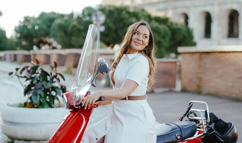 Rome: Private Vespa Experience with Professional Photoshoot - Key Points