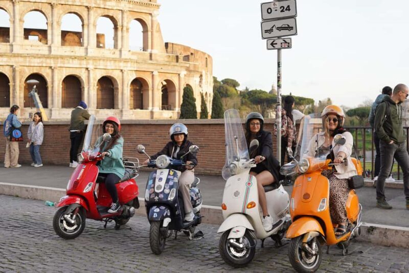 Rome: Private Vespa Experience with Professional Photoshoot - Exploring Rome on a Vespa: What to Expect