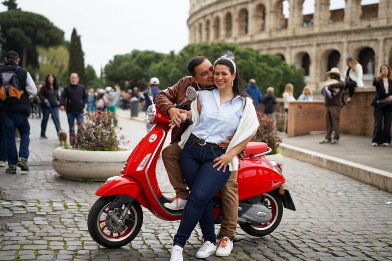 Rome Professional Photoshoot with free transport with Vespa - Practical Details & Tips
