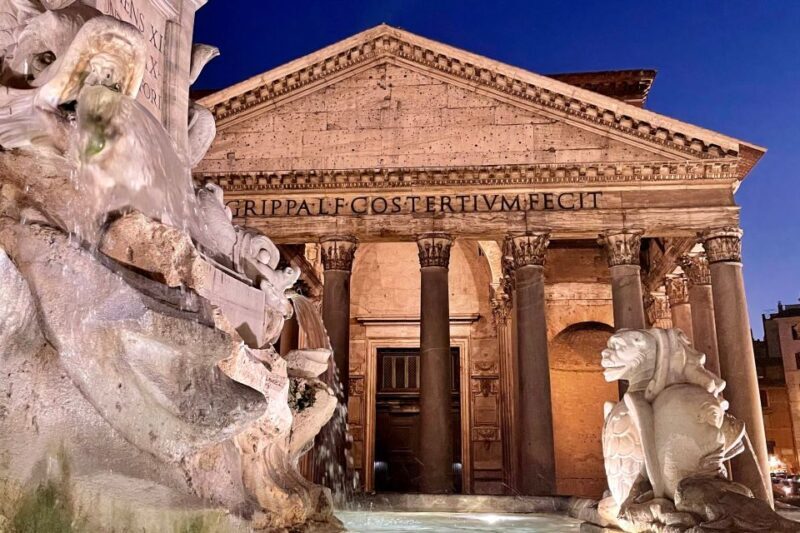 Rome: Rome at Night Evening Historical Walking Tour - Exploring the Rome at Night Evening Historical Walking Tour