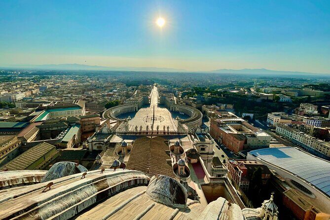 Rome St.Peter Dome, Basilica, Grottoes Morning Private Tour - Key Points
