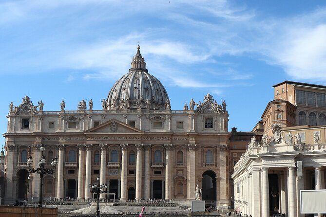 Rome: St. Peters Basilica, Dome Climb, and Underground Tour - Practical Details