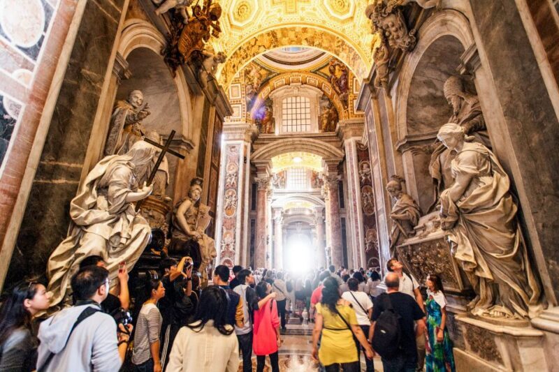 Rome: St. Peter's Basilica & Dome Entry Ticket & Audio Tour - FAQ