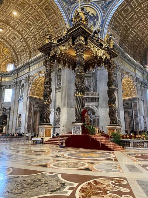Rome: St. Peter's Basilica Guided Tour - Exploring the Marvel of St. Peters Basilica