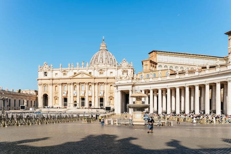 Rome: St. Peter's Basilica, Papal Tombs, and Dome Climb Tour - Discover the Majesty of St. Peters Basilica with a Complete Guided Tour