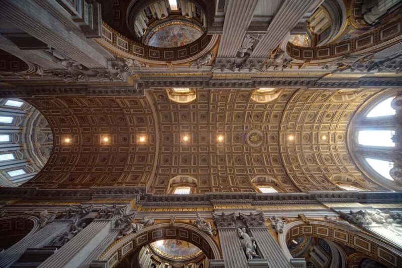 Rome: St.Peters Basilica, Tombs & Dome Tour Entry Ticket - Key Points