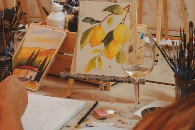 Rome: Tipsy Painting Class with Fine Wine and Arts - What to Expect from the Tipsy Painting Class