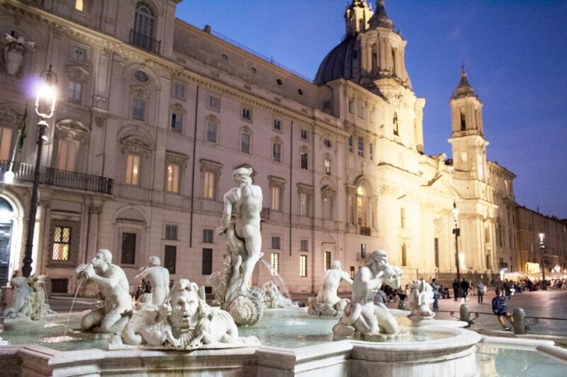 Rome: Trevi Fountain & Other Highlights Guided Tour at Night - Frequently Asked Questions