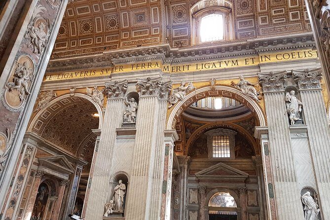 Rome: Vatican Museum and Sistine Chapel, Semi-Private Tour - Inside St. Peter’s Basilica