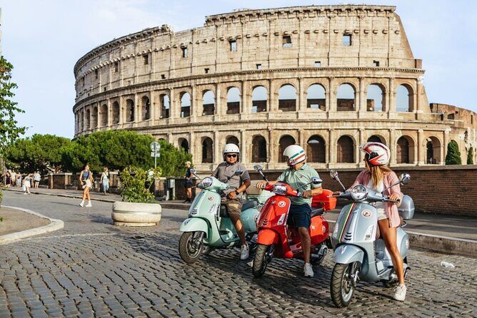 Rome Vespa 125cc Daily Rental - Key Points