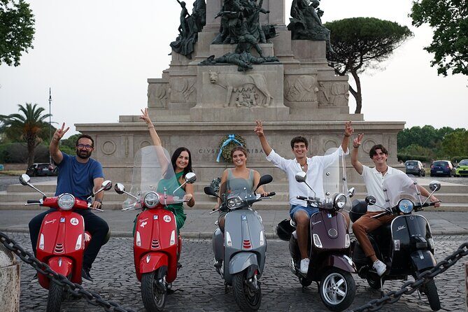 Rome Vespa Journey with City Center with Pickup and Drop-off - Frequently Asked Questions