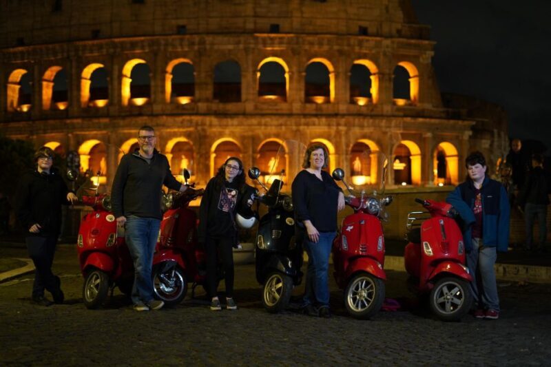 Rome: Vespa Scooter Night Tour with Pro Photographer service - The Sum Up