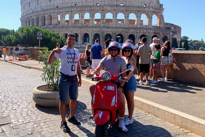 Rome Vespa Tour 3 hours with Francesco (Official Licensed Guide) - An Authentic Ride Through Rome’s Most Famous and Hidden Corners