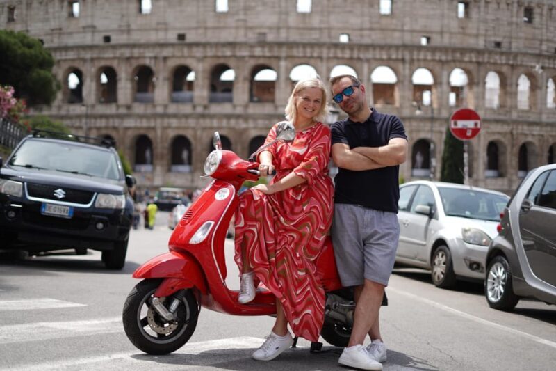 Rome: Vespa Tour with Photo services SmallGroup Highlights - FAQs
