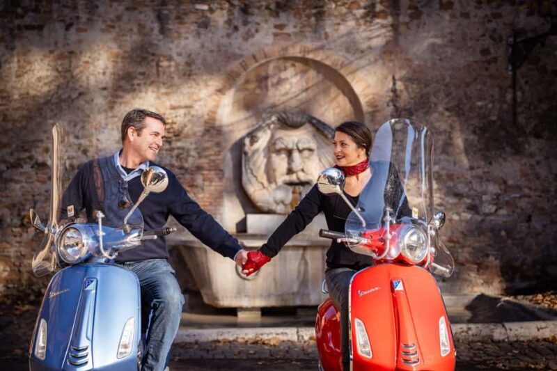 Rome: Vespa Tour with Photo Stops and City Center Pickup - Starting Point and Ease of Access
