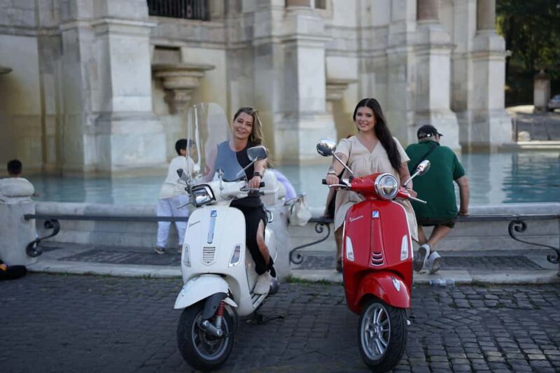 Rome: Vespa Tour with Photo Stops and City Center Pickup - Timing and Duration