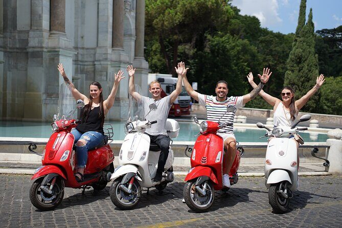Rome Vespa Tour with Tiramisu - Exploring Rome via Vespa: A Stylish and Authentic Adventure