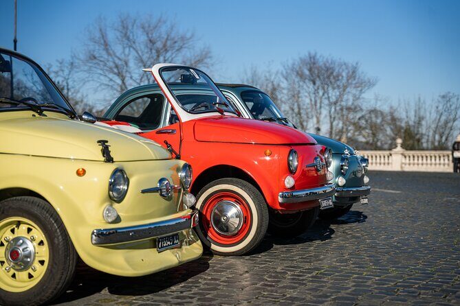 Rome Vintage Fiat 500 and Vespa Tour with Prosecco - Authentic Insights From Reviewers