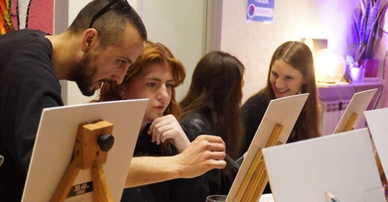 Rome: Wine and Paint Experience in Piazza Navona - What to Expect from the Painting