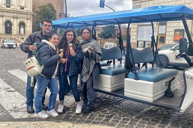 Rome WOW Golf Cart 4 Hour Tour with Artisan Gelato - The Itinerary Breakdown: What You’ll Experience