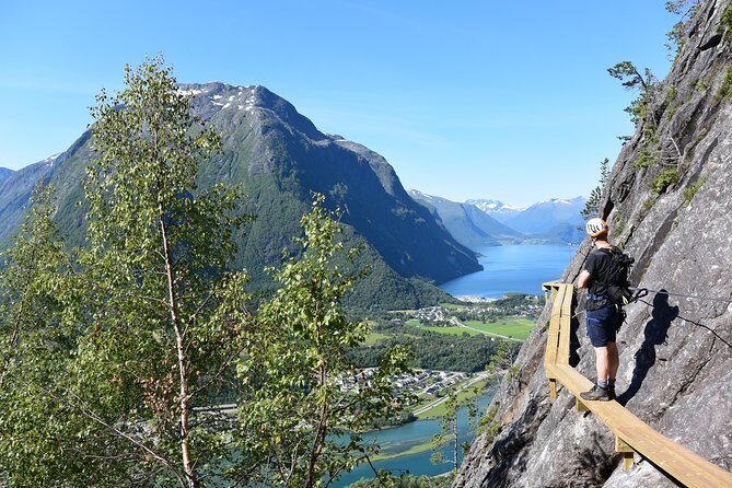 Romsdalsstigen Via Ferrata - Introwall - What to Expect from the Romsdalsstigen Via Ferrata