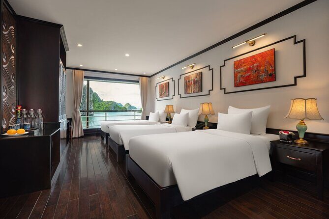 Rosa Cruise 2-Day Explore Halong Bay and Lan Ha Bay from Hanoi - Key Points