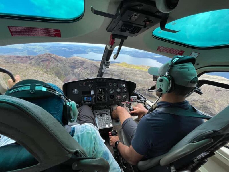 Rotorua: Helicopter Flight and Guided Walk on Mt Tarawera - Detailed Breakdown of the Itinerary