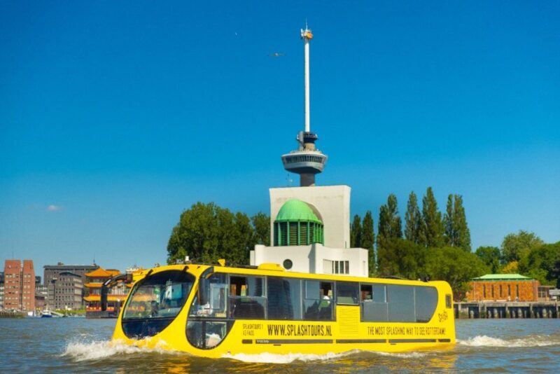 Rotterdam: 1-Hour Sightseeing Splash Tour - Key Points