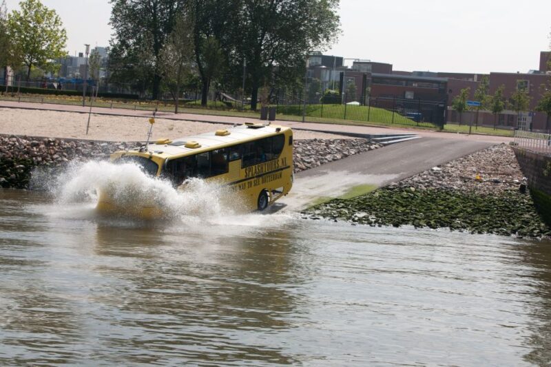 Rotterdam: 1-Hour Sightseeing Splash Tour - FAQs