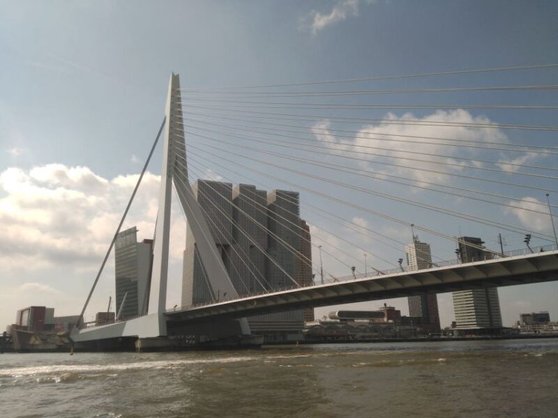 Rotterdam Architecture: Centre and South Bank with watertaxi - The Watertaxi Adventure: Crossing the River