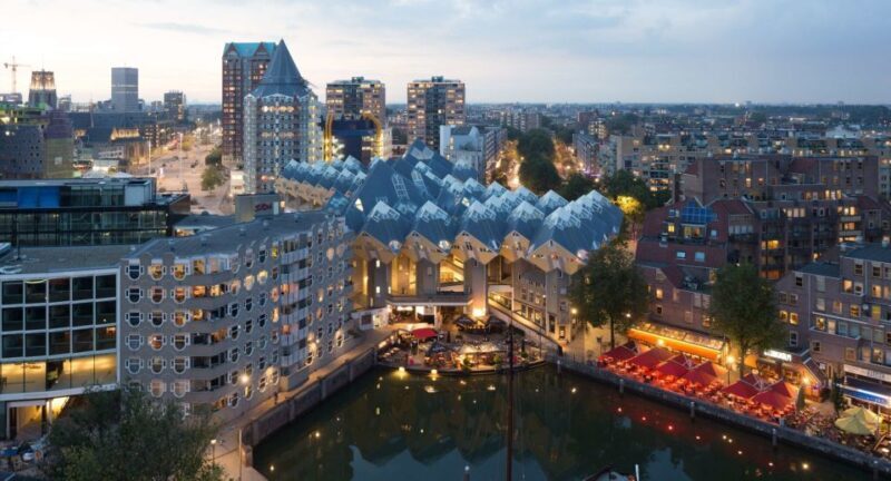 Rotterdam: De Rotterdam, Cube Houses, Watertaxi and Markthal - How Do Guests Feel?