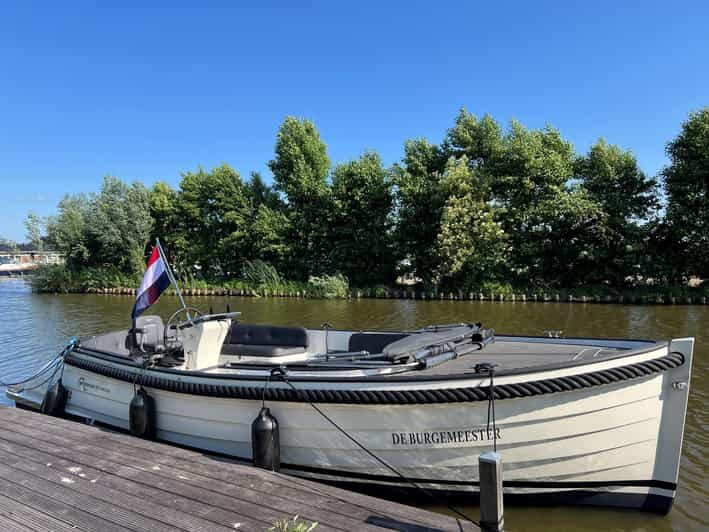 Rotterdam: green heart Midden-Delfland: Luxury Boat Tour - Key Points