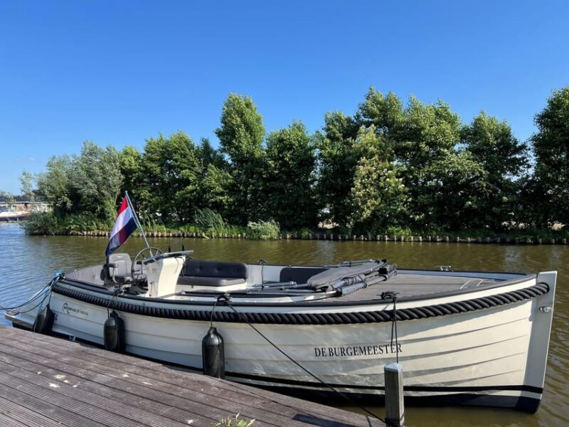 Rotterdam: green heart Midden-Delfland: Luxury Boat Tour - Practical Tips for Travelers