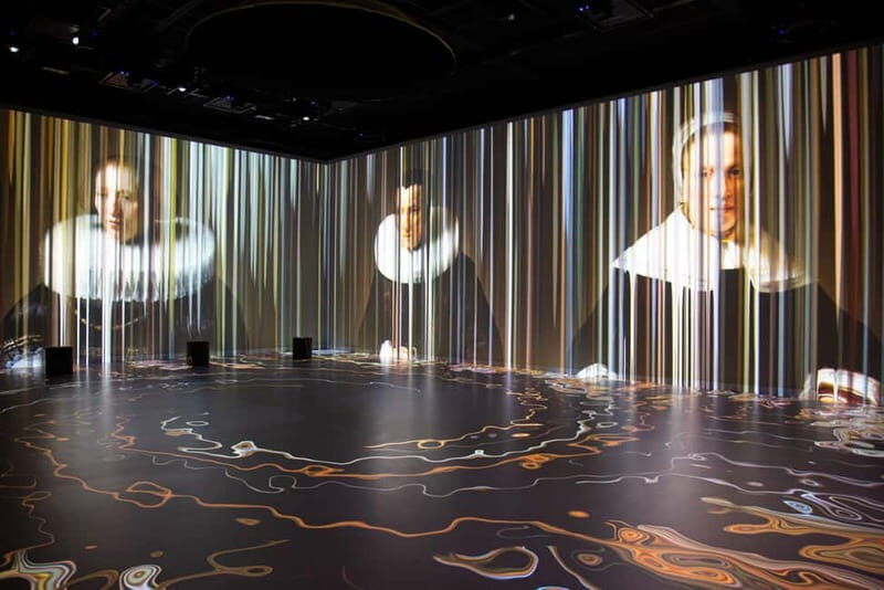 Rotterdam: "Remastered" Digital Art Audiovisual Experience - Interactivity and Engagement