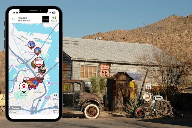 Routes POR Route 66 with Audio Guide - Key Points