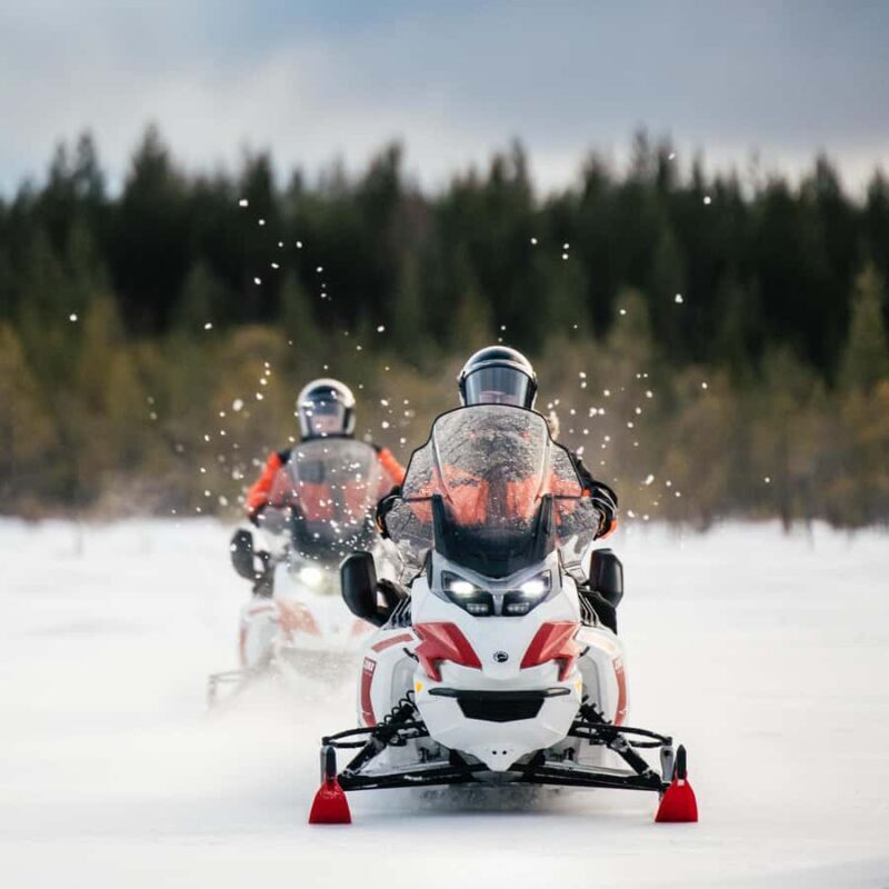 Rovaniemi: 3h Electric Snowmobile Safari at Reindeer Farm - Key Points