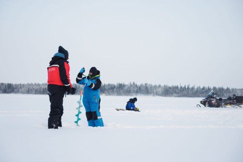 Rovaniemi: Ice Fishing & Snowmobile Safari Combo Day - FAQ