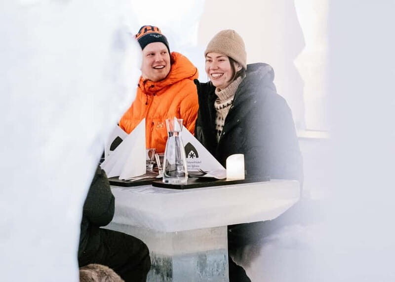 Rovaniemi: Ice Restaurant Dinner with Snow Sauna & jacuzzi - FAQ