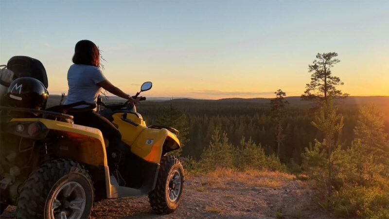 Rovaniemi: Midnight Sun, ATV Ride During The Golden Hour - Key Points