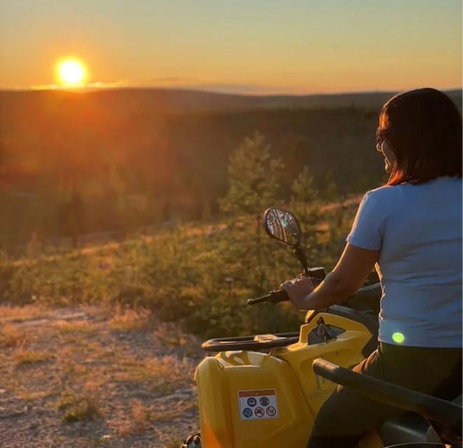 Rovaniemi: Midnight Sun, ATV Ride During The Golden Hour - The Adventure Starts with a Scenic Drive and Safety Briefing