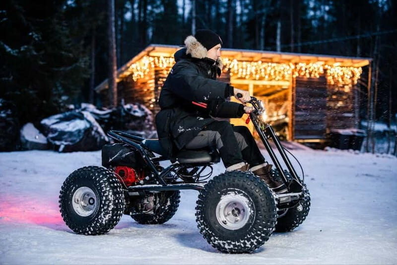 Rovaniemi: Santa Village Tour+Lunch In Glass Igloo+Scooters - Key Points